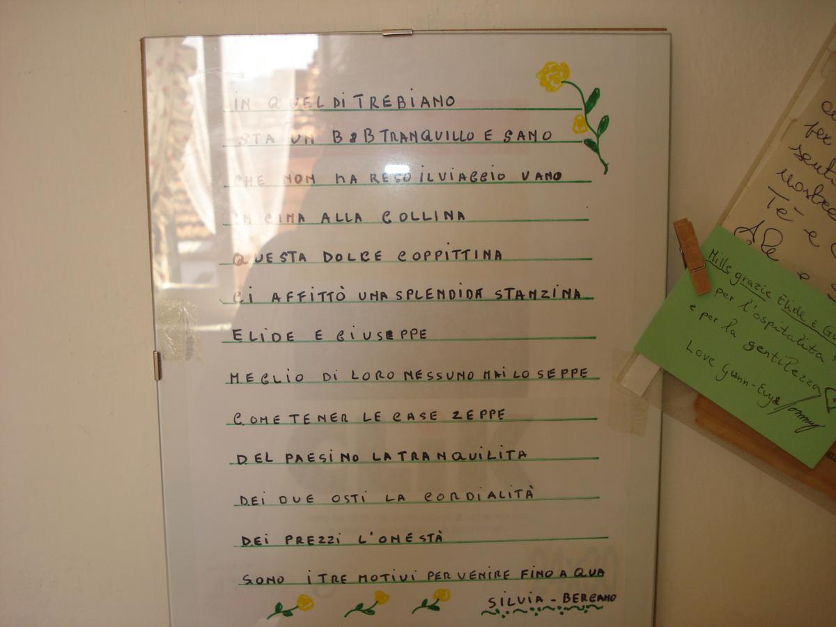 Da Giuse Bed and Breakfast Trebiano Εξωτερικό φωτογραφία